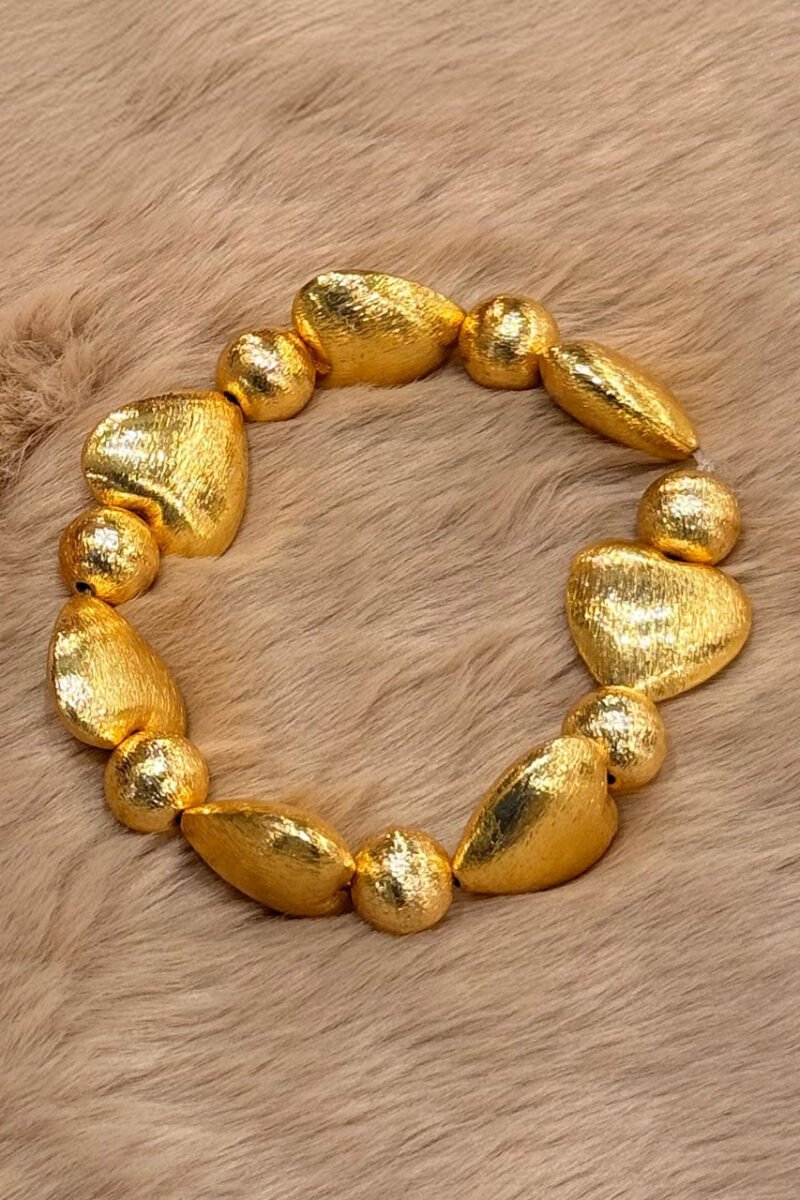 Round Balls Heart Bracelets - Image 2