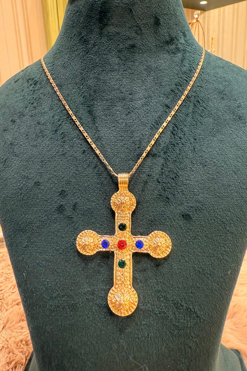Multy Stone Cross Love - Image 2